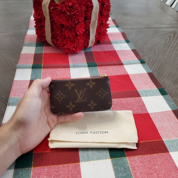 (SOLD) Louis Vuitton Monogram Key Pouch Wallet - Picture 6 of 6